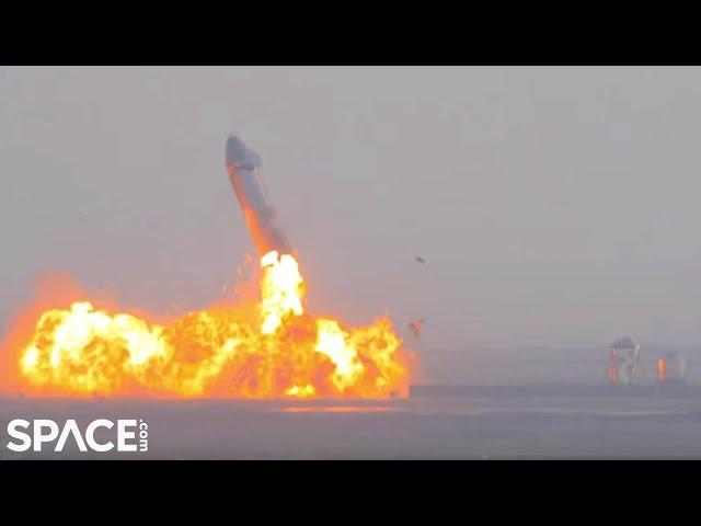 Boom! SpaceX Starship SN10 explodes shortly after landing