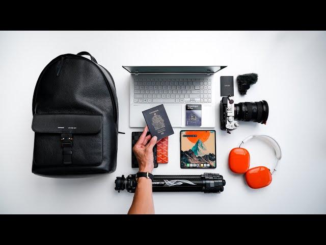 My MINIMAL/LIGHT Tech Travel Bag - Perfect For Content Creators!