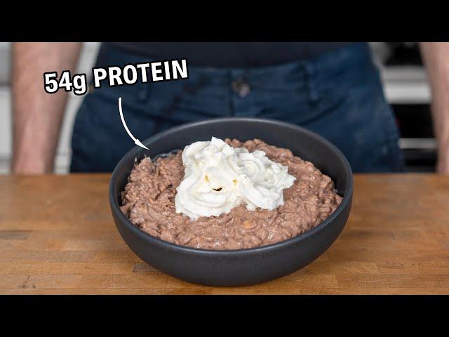 This Might Be The Most Insane Protein Oatmeal I've Ever Made