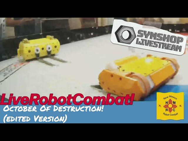 Live Robot Combat from Las Cruces, NM! 10-05-2024