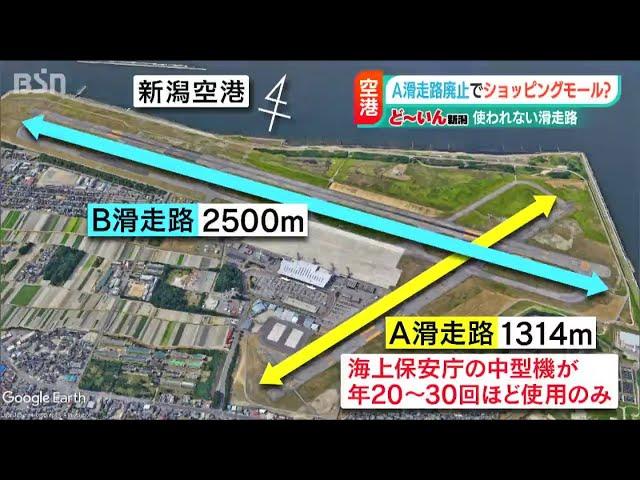 滑走路をショッピングモールに?!新潟空港の“活性化”に向けて…