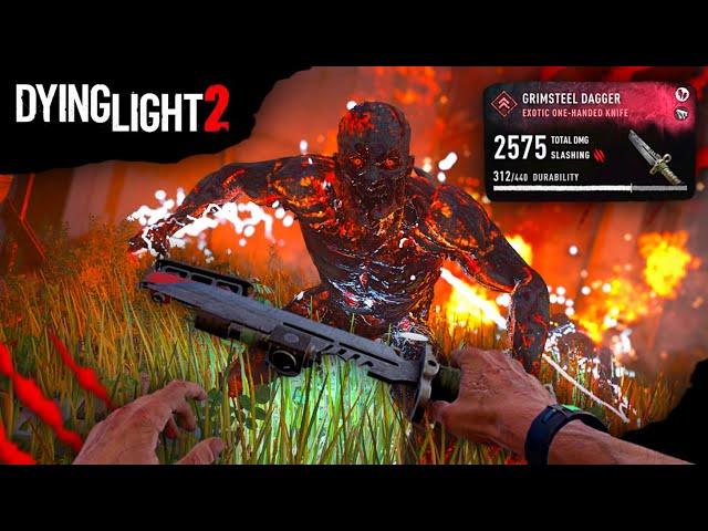 Most Overpowered Exotic Knife In Dying Light 2 Modded Weapon