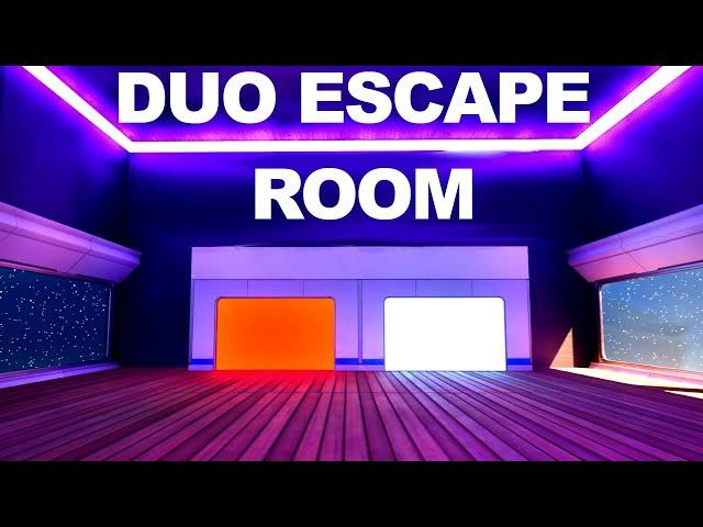 DUO ESCAPE ROOM Gameplay SOLUTION 6016-3244-8748 - Fortnite