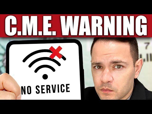 CME WARNING: Potential Internet Disruptions for Weeks