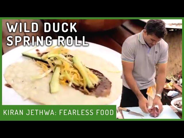 Asian Inspired Duck Spring Roll | Fearless Food | Kiran Jethwa