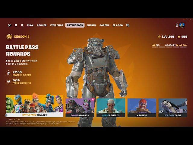 Fortnite: Chapter 5 - Season 3 Battle Pass (Full Showcase)