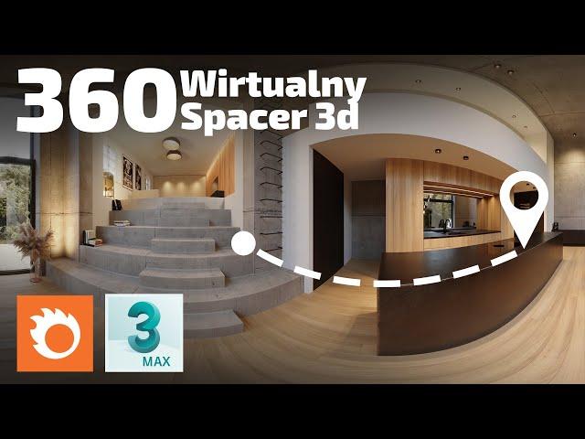 Wyrenderuj swój wirtualny spacer [3ds Max + Corona]