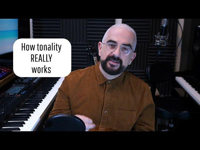 How our sense of tonality works, without thinking about keys, chords, scales, intervals etc.