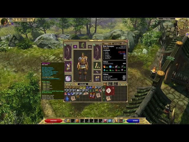 Titan Quest - Bow Haruspex Build Guide