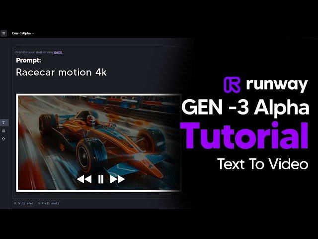 How To Use Runway Gen-3 Alpha - (Runway Gen-3 Tutorial) - Gen 3 Alpha Guide