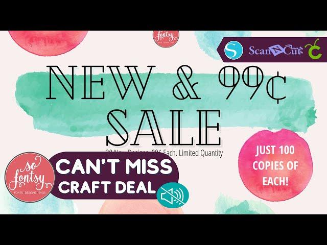 Best of New & 99¢ SVG Designs & Fonts from So Fontsy | April 2022