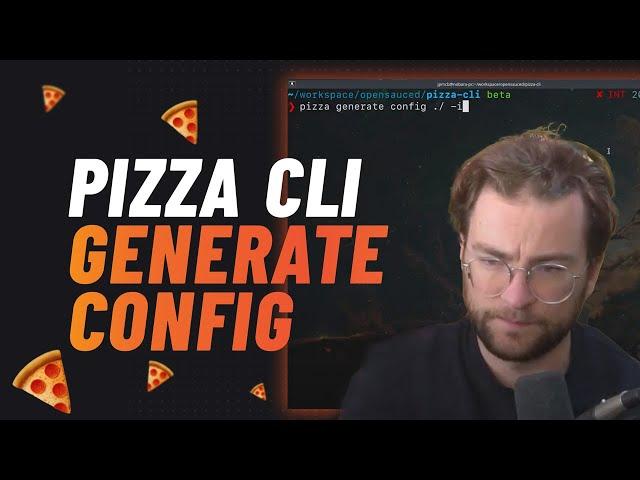 How to Create a Config File with the Pizza-CLI