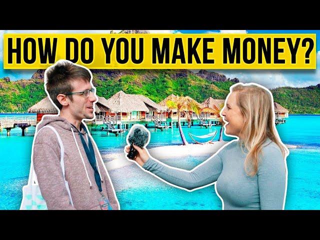 I Asked 10 DIGITAL NOMADS How They Make Money Online from an ISLAND