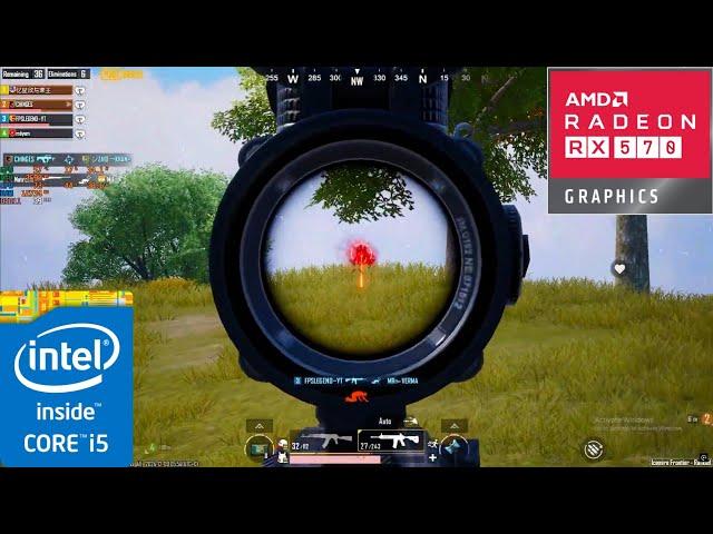 PUBG MOBILE : RX 570 4GB | i5-4460 | 16GB RAM | EVENT GAMEPLAY | HDR GRAPHICS