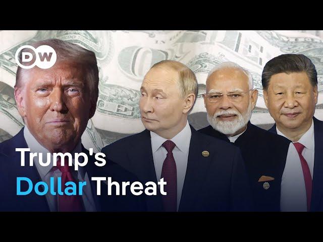 Could BRICS countries challenge US dollar dominance? | DW News