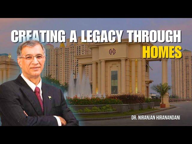 A Legacy of Love, Peace, and Prosperity: Dr. Niranjan Hiranandani's Vision for Homes at the NAR Meet