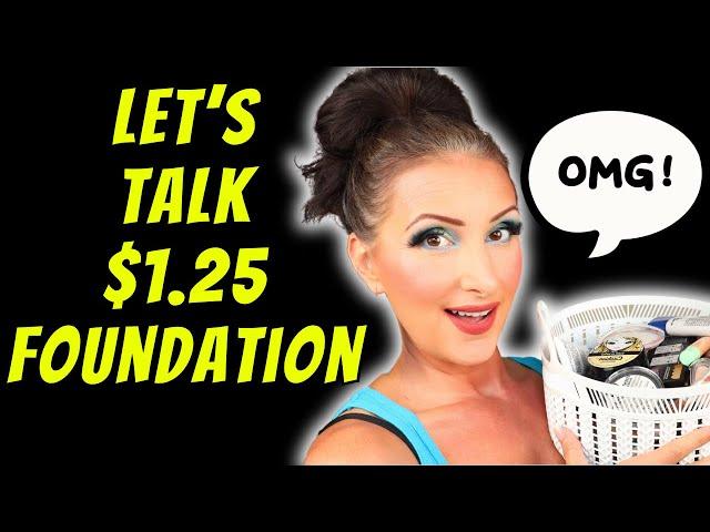 My DOLLAR TREE Makeup Collection  The GOOD, the BAD & the UGLY about $1.25 #foundation & MORE!