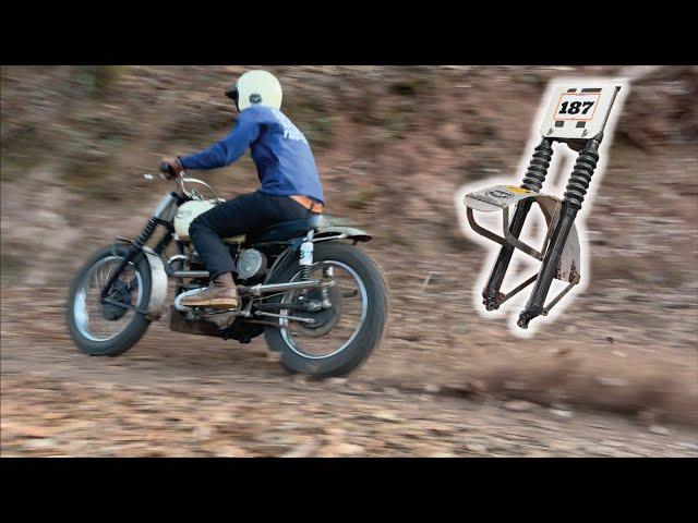 Offroad Fork Upgrade and Test Ride - 1957 Triumph Desert Sled