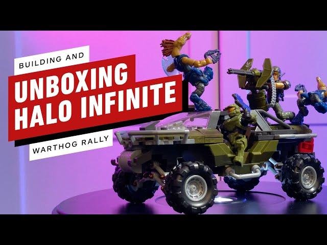 Halo Infinite: Unboxing The Mega Construx Warthog Rally