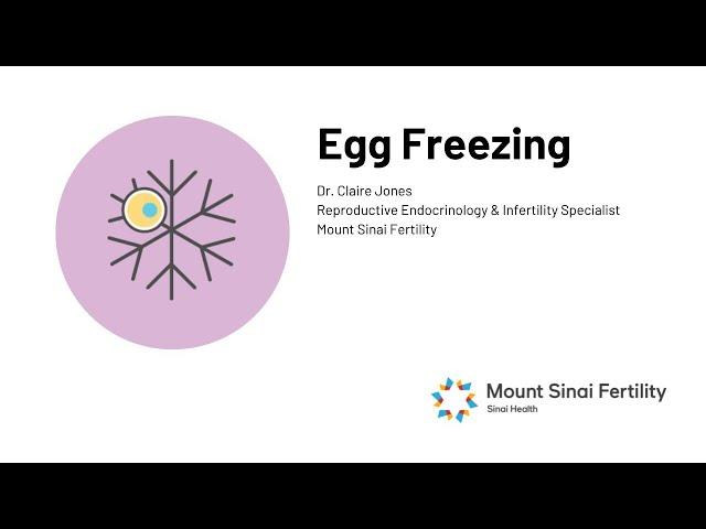 Egg Freezing at Mount Sinai Fertility