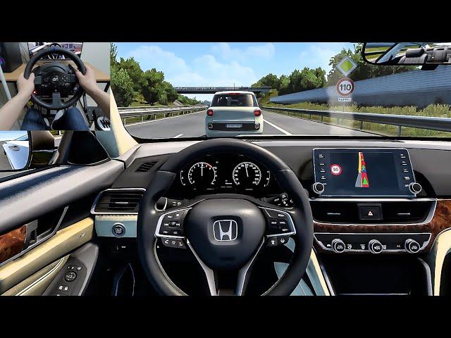 2021 Honda Accord - Euro Truck Simulator 2 [Steering wheel gameplay]