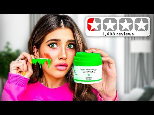 i TESTED 1 Star SKiNCARE PRODUCTS! *shocking results*