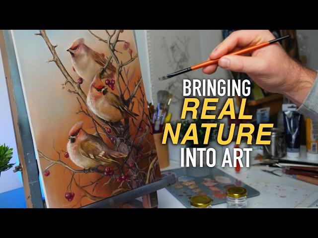 'Branching' out with my Art.... The greatest video title ever.