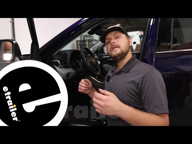 How to Install the Redarc Tow-Pro Elite Brake Controller with wiring harness on a 2022 Toyota Highla