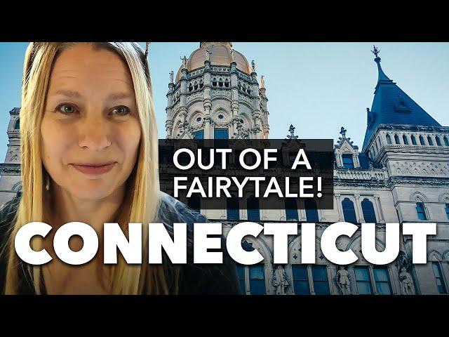1 DAY in Connecticut (Van life couple in Hartford on New England road trip)