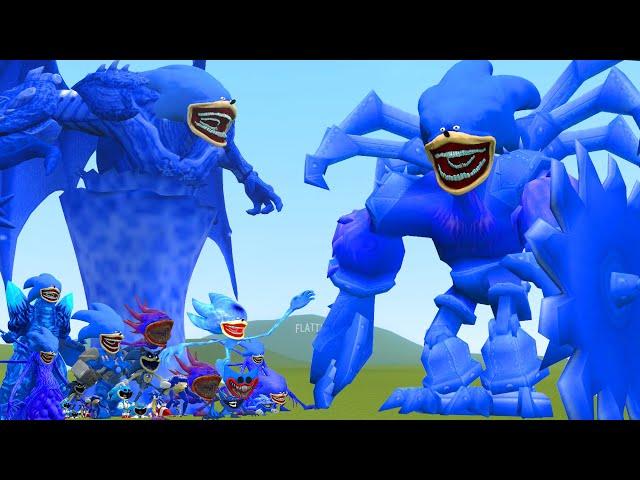 CTHULHU SHIN SONIC TAPES & SHIN SONIC TAPES FAMILY VS TITAN SPIDER SHIN SONIC TAPES In Garry's Mod!