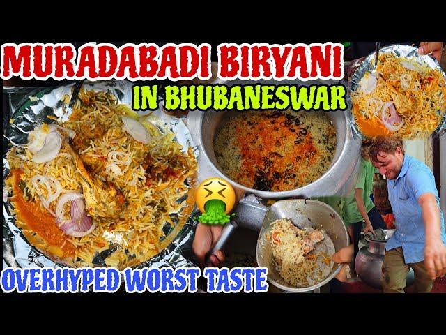 Viral Muradabadi Biryani in Bhubaneswar // ₹60 Only // Worst Taste & Behaviour // Odisha Street Food