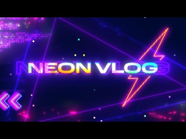 Movavi Effects Store | Neon Vlog Pack