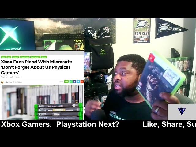 This Is Very Sad For Xbox Gamers. Playstation Next?