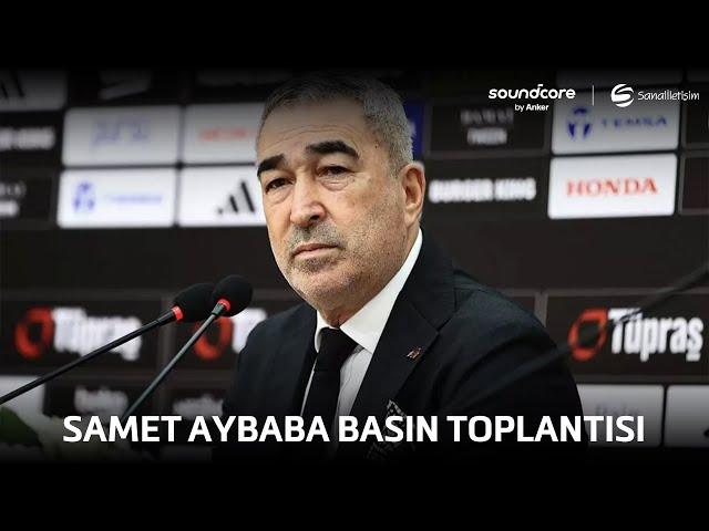 Samet Aybaba, Beşiktaş'tan ayrılmasının ardından basın toplantısı düzenliyor!