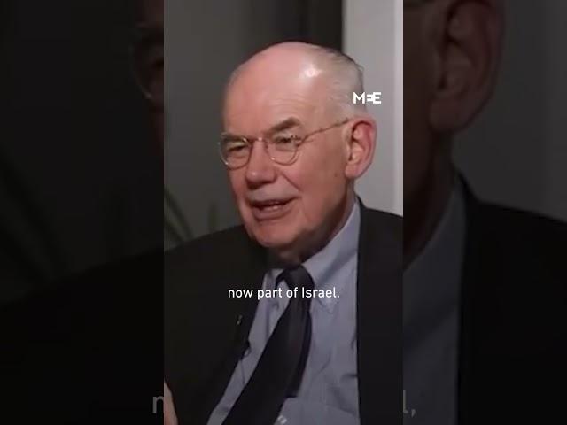 John Mearsheimer challenges journalist who justifies the displacement of Palestinians