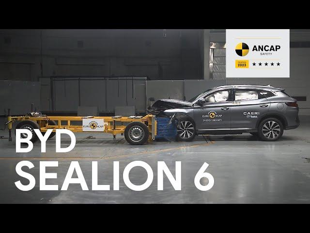 ANCAP SAFETY testing BYD SEALION 6