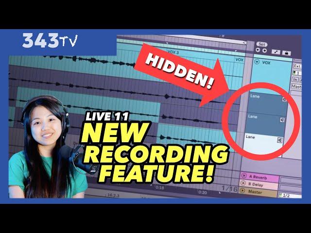 Using Take Lanes & Comping To Record Vocals! | Ableton Live 11 NEW FEATURE!