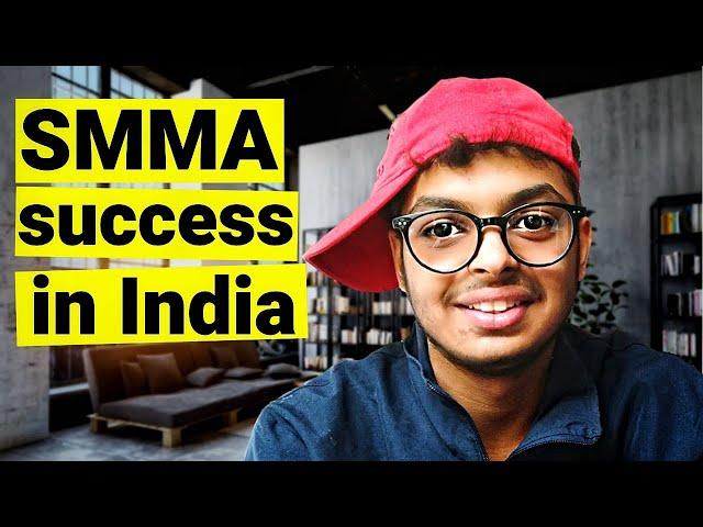 Indian student makes THOUSANDS with his SMMA at 17 [Student interview]