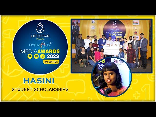 Meritorious Students of Media Families Receive Scholarships | Hasini | Media Awards 2023