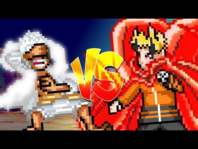 Luffy VS. Naruto - Sprite Animation