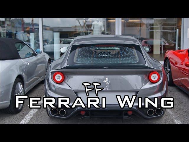 Ferrari FF Carbon Fiber Duck Spoiler - Aero Kit Wing Made in Germany