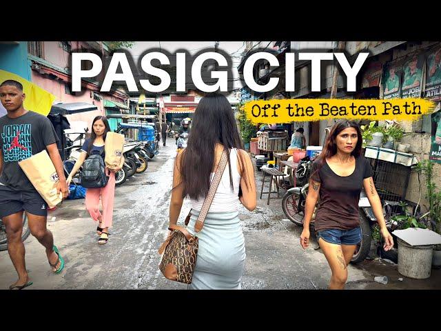 Exploring Hidden Areas in Pasig City Philippines [4K HDR]