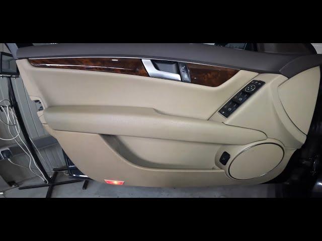 Mercedes C Class W204 2012 How To Remove / Removal Front Drivers Door Panel