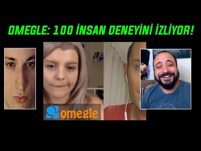 Kartal Bulut Doğan - OMEGLE: 100 İNSAN DENEYİ İZLİYOR! (SANİYE)