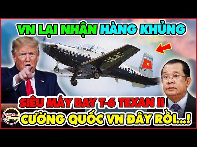 Cả Nước Mỹ Sững Sờ! Ông Trump Vừa Đắc Cử Mỹ Đã Tuyên Bố Bàn Giao Loạt MÁY BAY T-6 TEXAN ll Cho VN