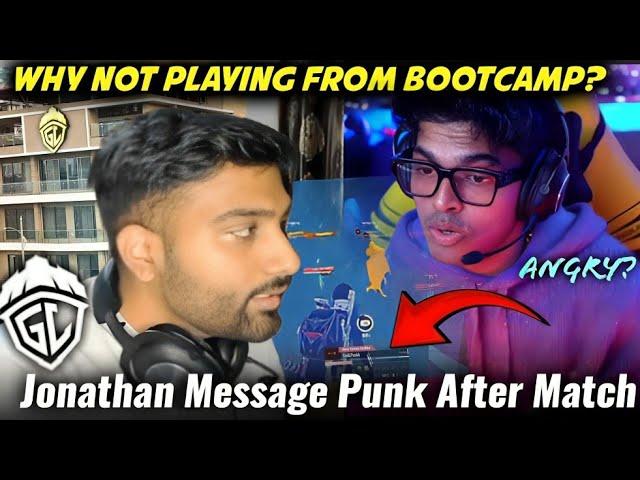 Jonathan & Simp Msg Punk After Vikendi Match • Punk Angry ?   | Punk Best Reply On Zero Trophy 