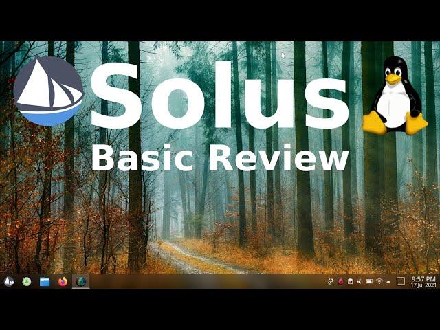 Solus Linux 4 3 Basic Review and Tutorial