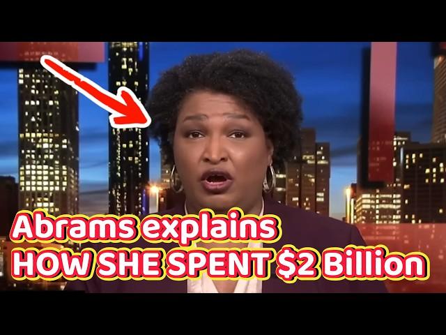 $2 Billion: Stacey Abrams TRIES TO EXPLAIN How She SPENT IT. #staceyabrams #georgia