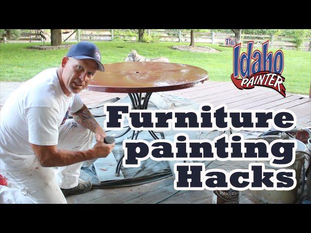 How To Paint Patio Furniture.