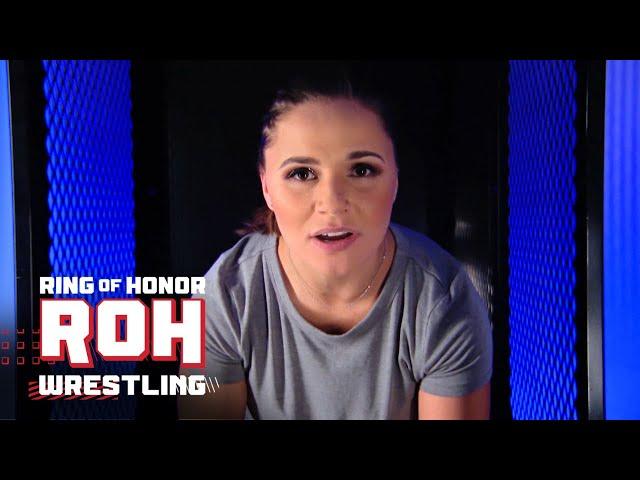 Leyla Hrsch stays LEGIT as she sets her sights on ROH gold! | #ROH TV 01/24/24